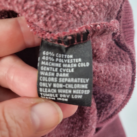 Mens Greg Norman Sweatshirt Red Size XXL One cuff might be a bit stretched out - Picture 9 of 11